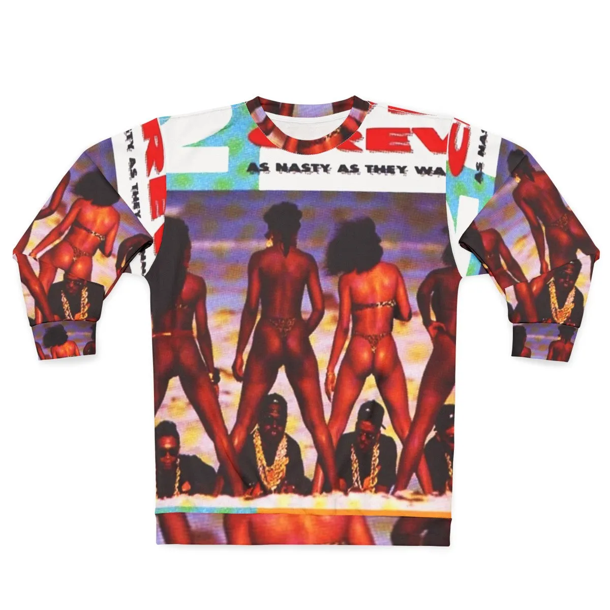 2 Live Crew Graphic Sweatshirt for Hip Hop Fans