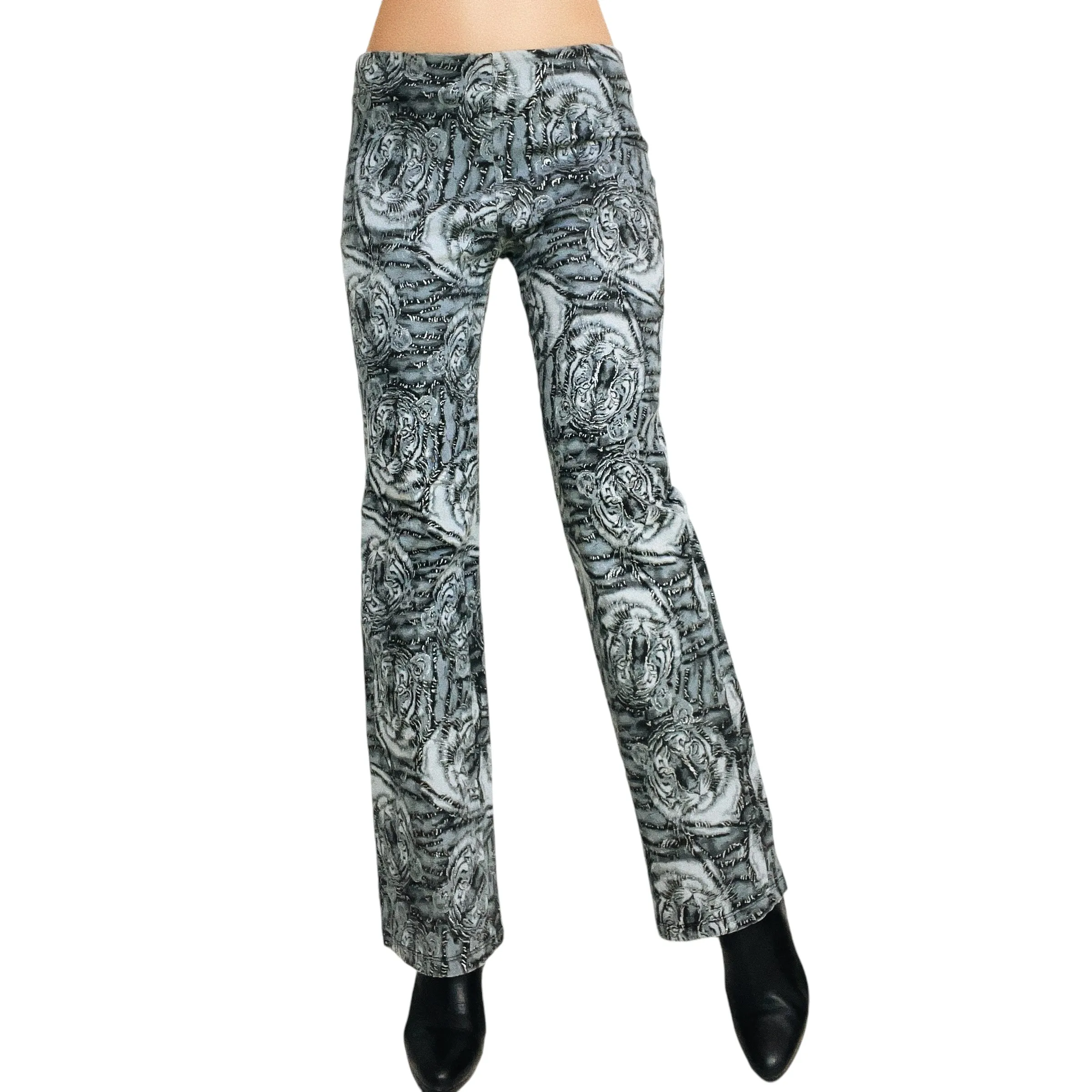 90s Silver Tiger Pants (S)