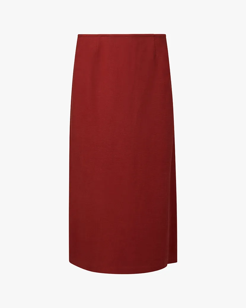 A-line Midi Skirt