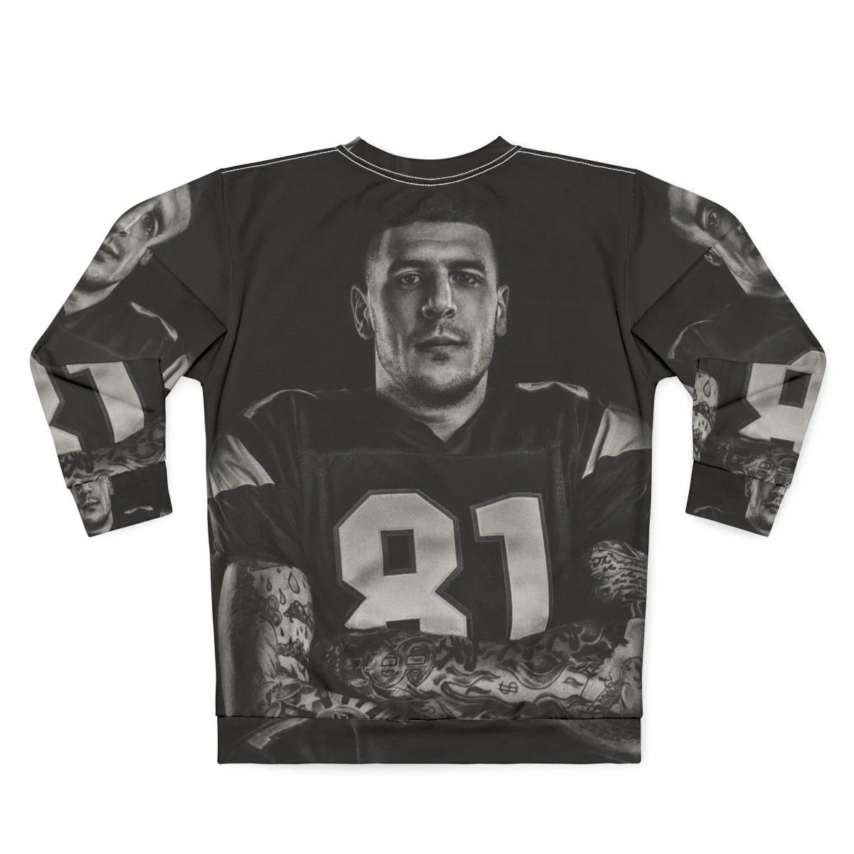 Aaron Hernandez NFL Football Sweatshirt