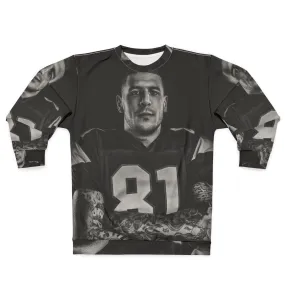 Aaron Hernandez NFL Football Sweatshirt