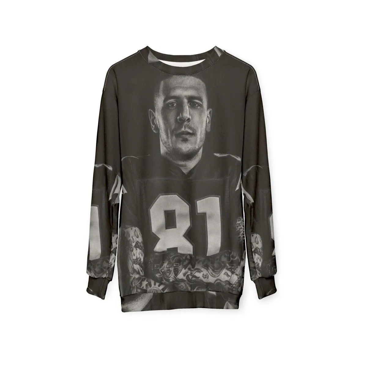 Aaron Hernandez NFL Football Sweatshirt