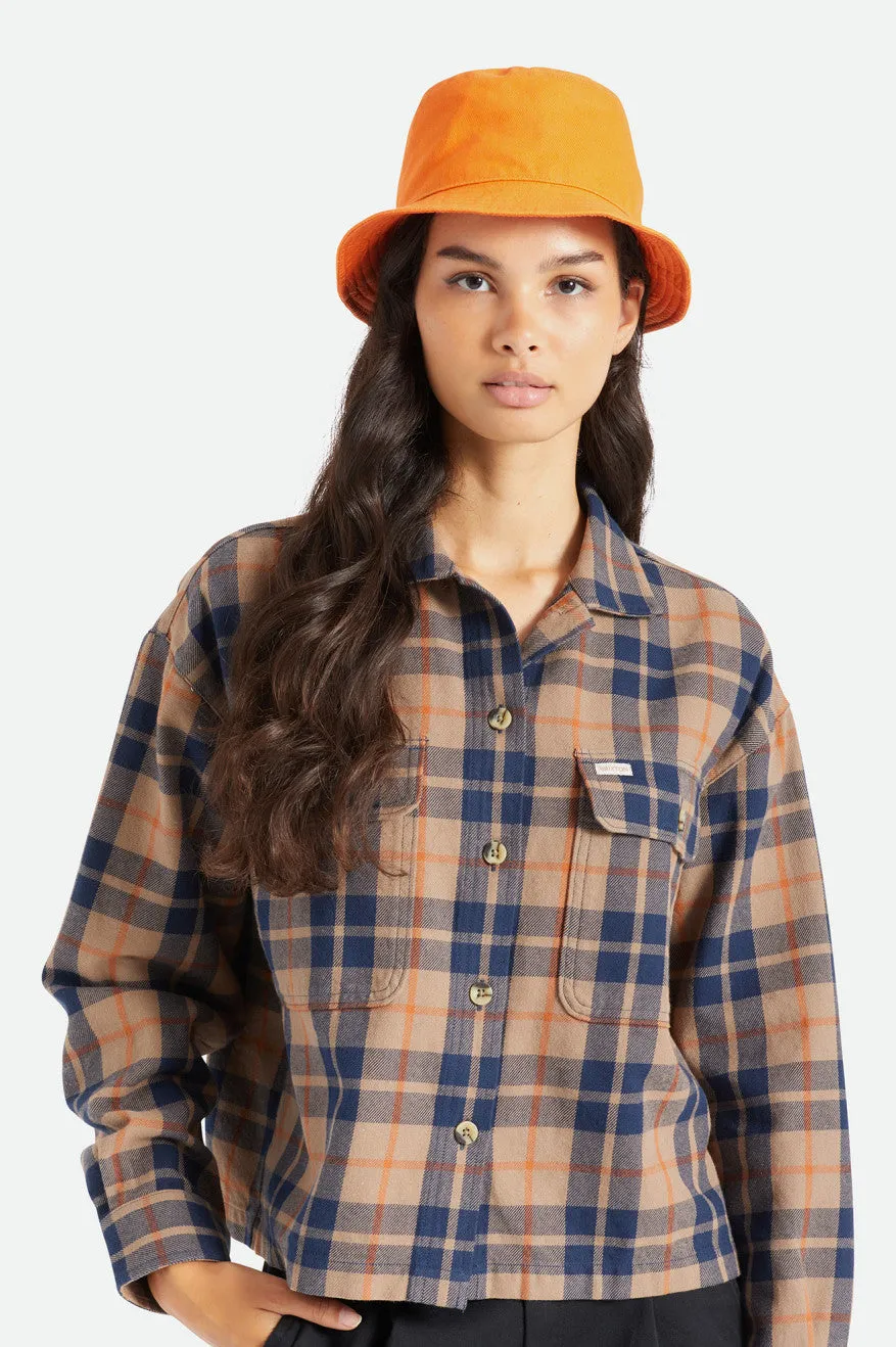 Abraham Reversible Bucket Hat - Burnt Orange