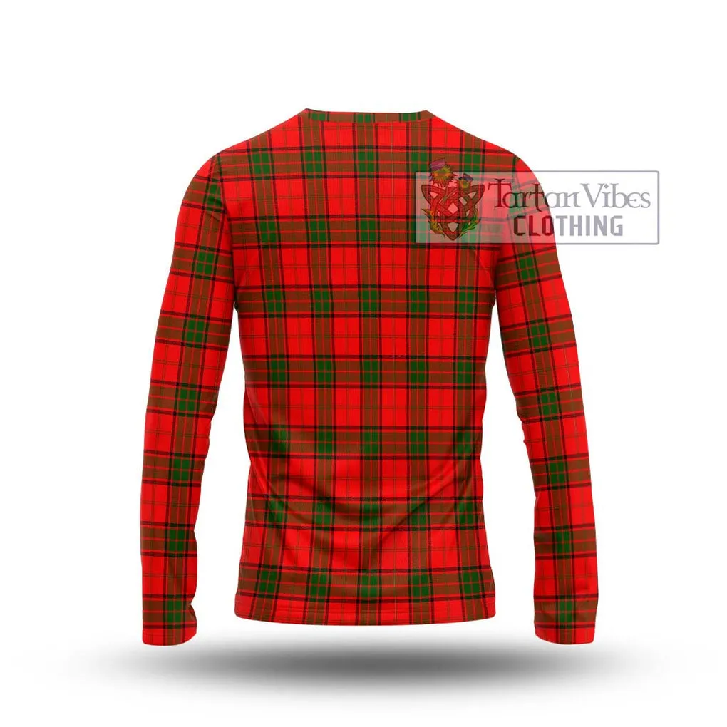 Adair Tartan Long Sleeve T-Shirt with Family Crest DNA In Me Style