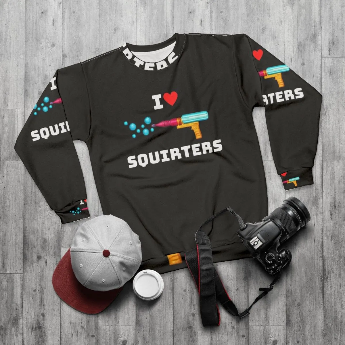 Adorable "I Love Squirters" Sweatshirt for Animal Lovers