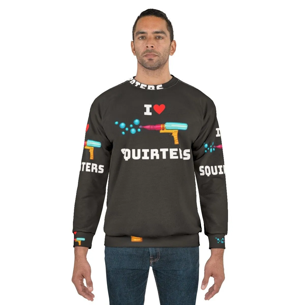 Adorable "I Love Squirters" Sweatshirt for Animal Lovers