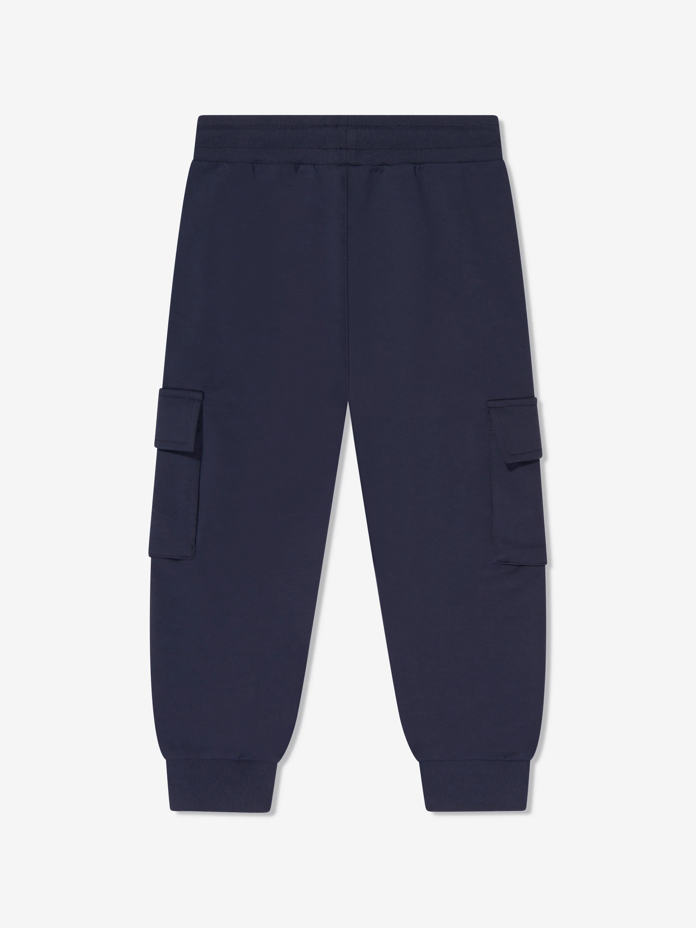 Aigner Boys Logo Joggers in Navy