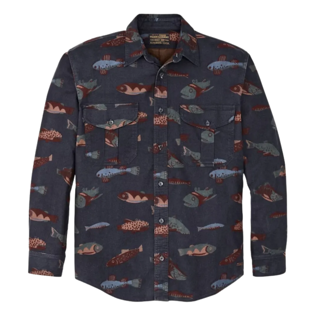 Alaskan Guide Shirt - Fish Decoy Navy