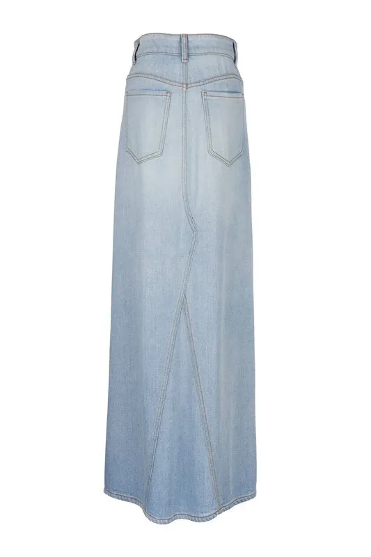 Annalise Maxi Skirt With Front Inset