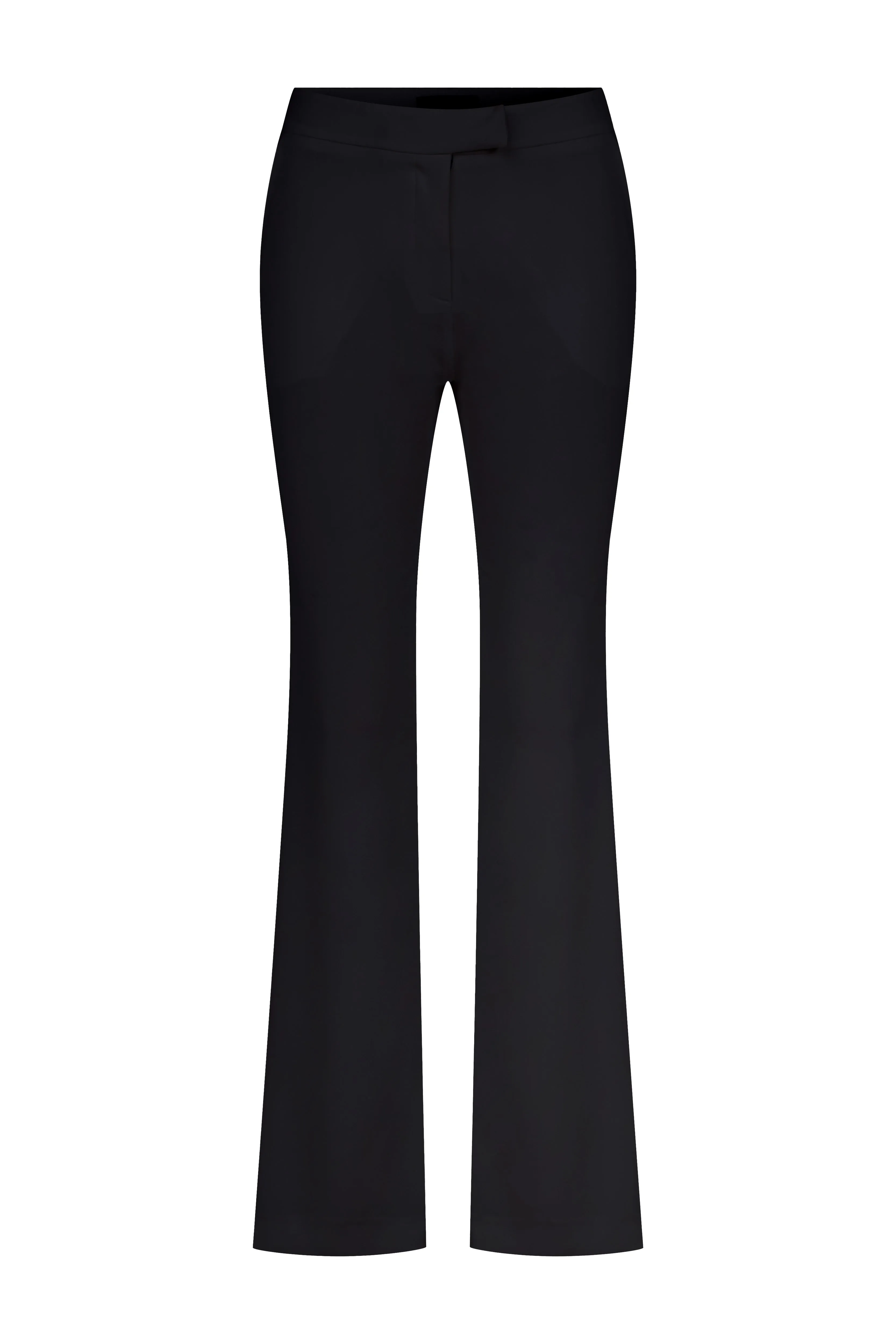 Arced Straight Cut Trousers