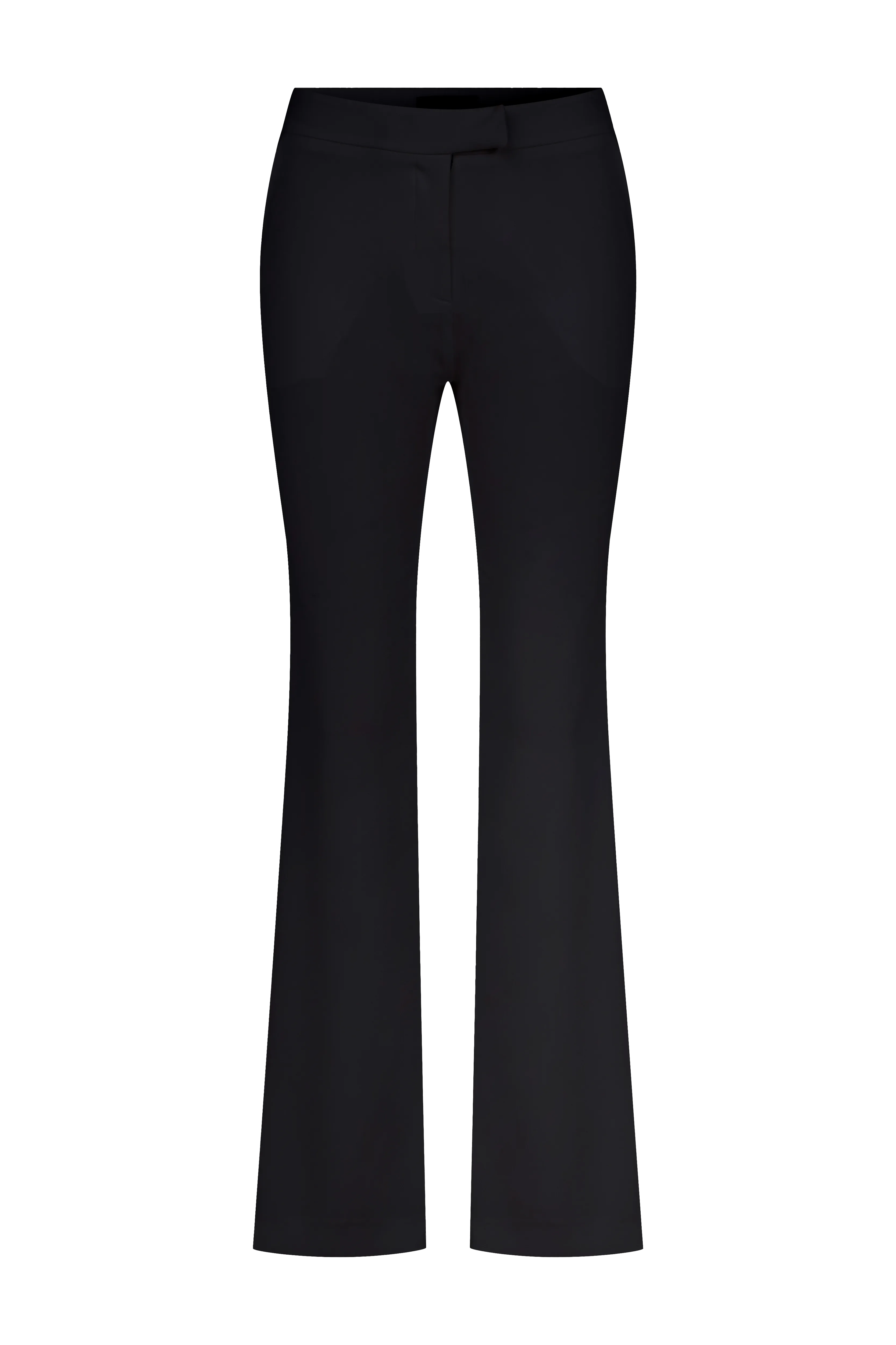 Arced Straight Cut Trousers