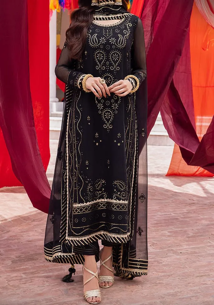 Asim Jofa Abresham Pakistani Chiffon Dress