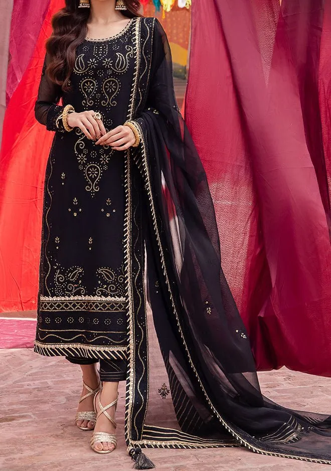 Asim Jofa Abresham Pakistani Chiffon Dress