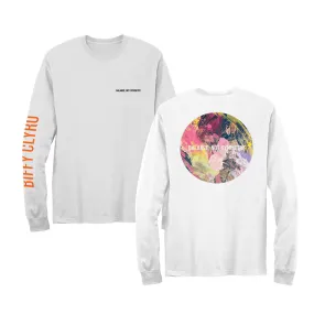 Balance Not Symmetry Long Sleeve T-shirt White