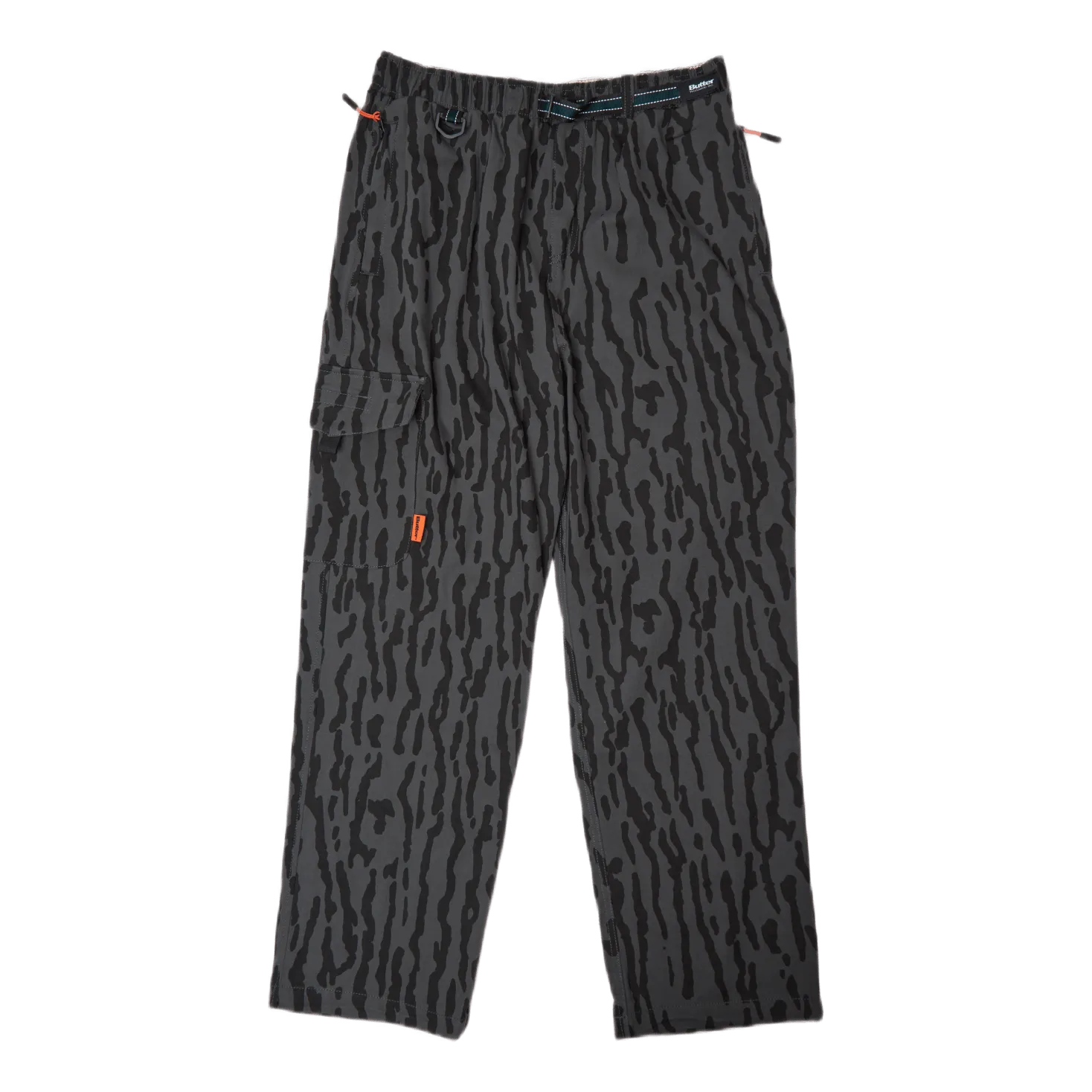 Bark Camo Cargo Pants Black