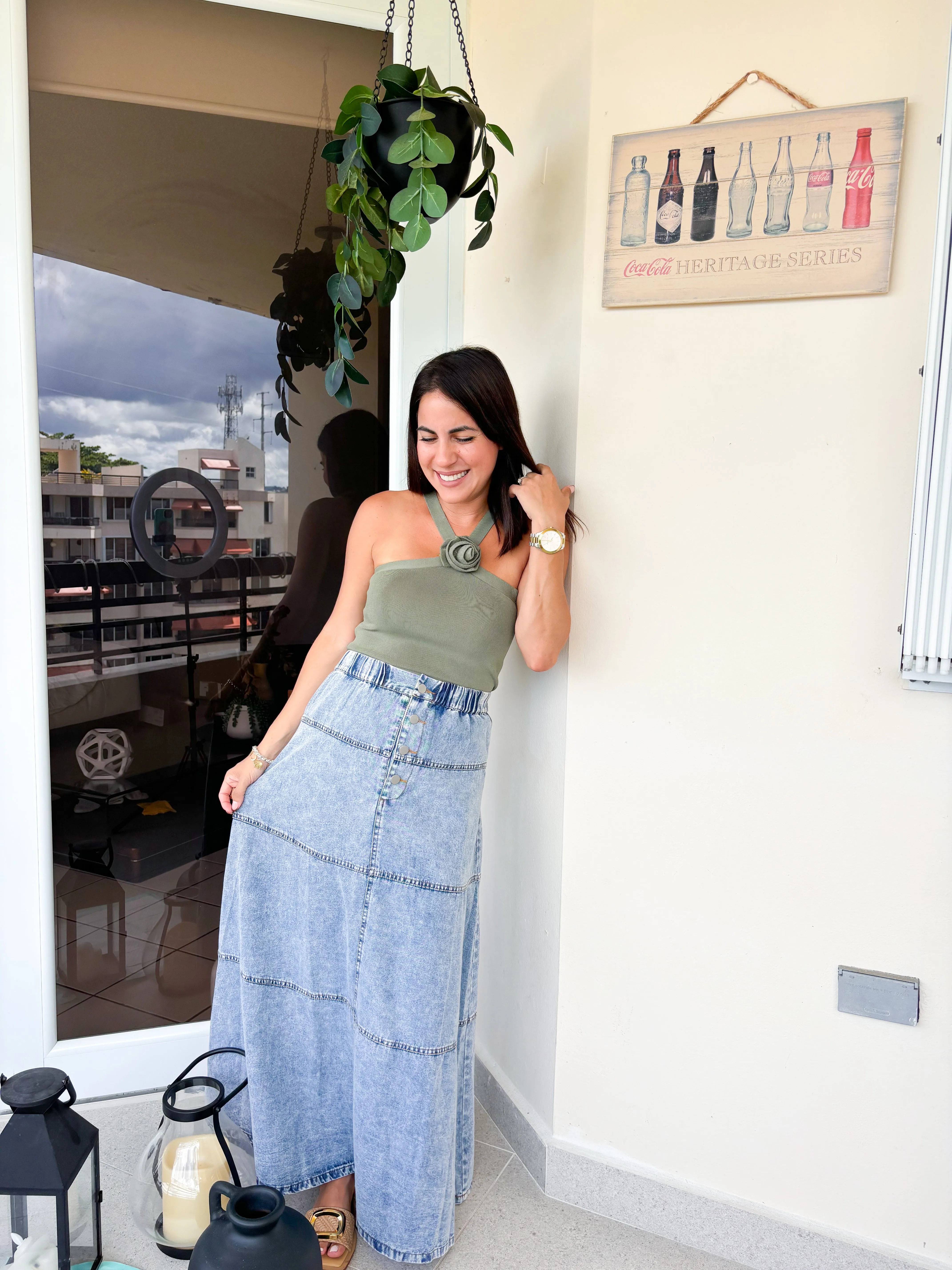 Belissa Denim Skirt