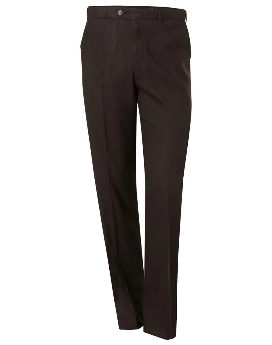 BENCHMARK Men's Poly/Viscose Stretch Pants Flexi Waist M9330