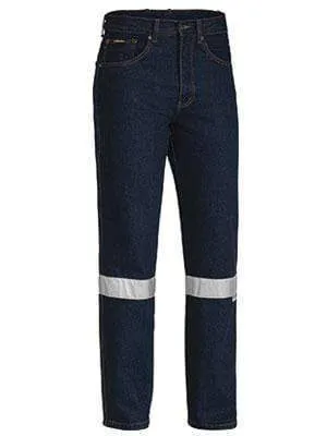 Bisley Workwear 3m Taped Rough Rider Denim Jean BP6050T