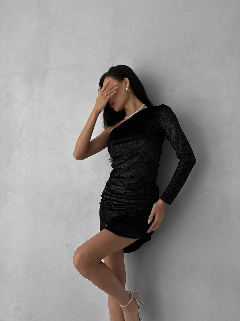 Black mini dress “Cevela”