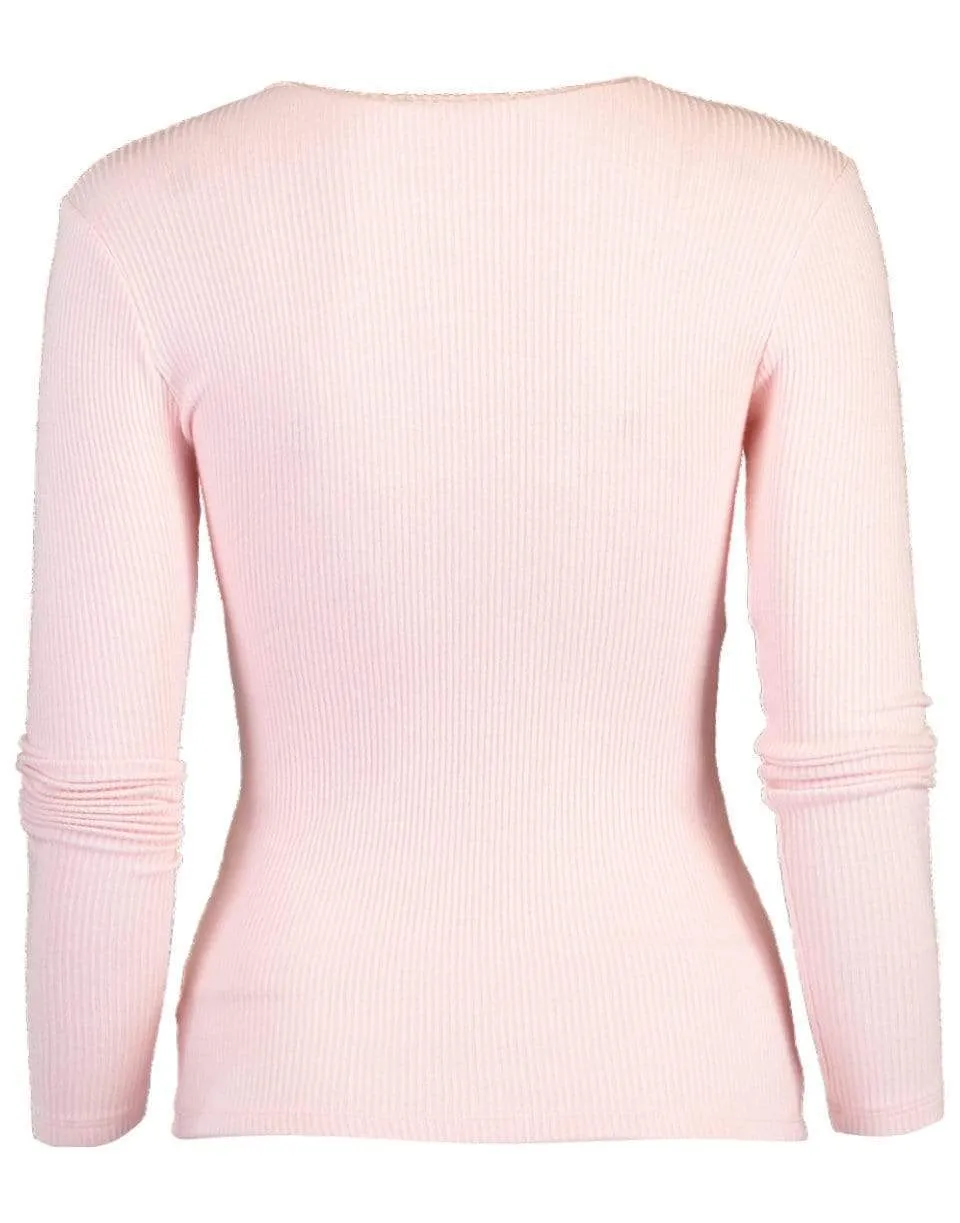 Blushing Quincy Long Sleeve Top