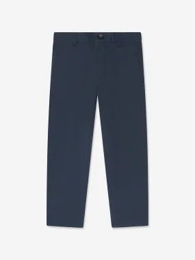 BOSS Boys Slim Fit Trousers in Navy