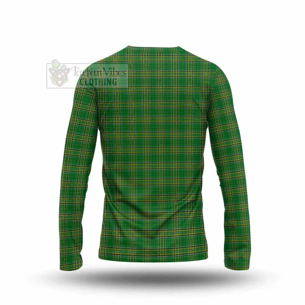 Boylan Irish Clan Tartan Long Sleeve T-Shirt with Coat of Arms