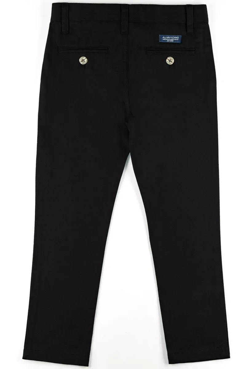 Boys All Navy Weekday Pants