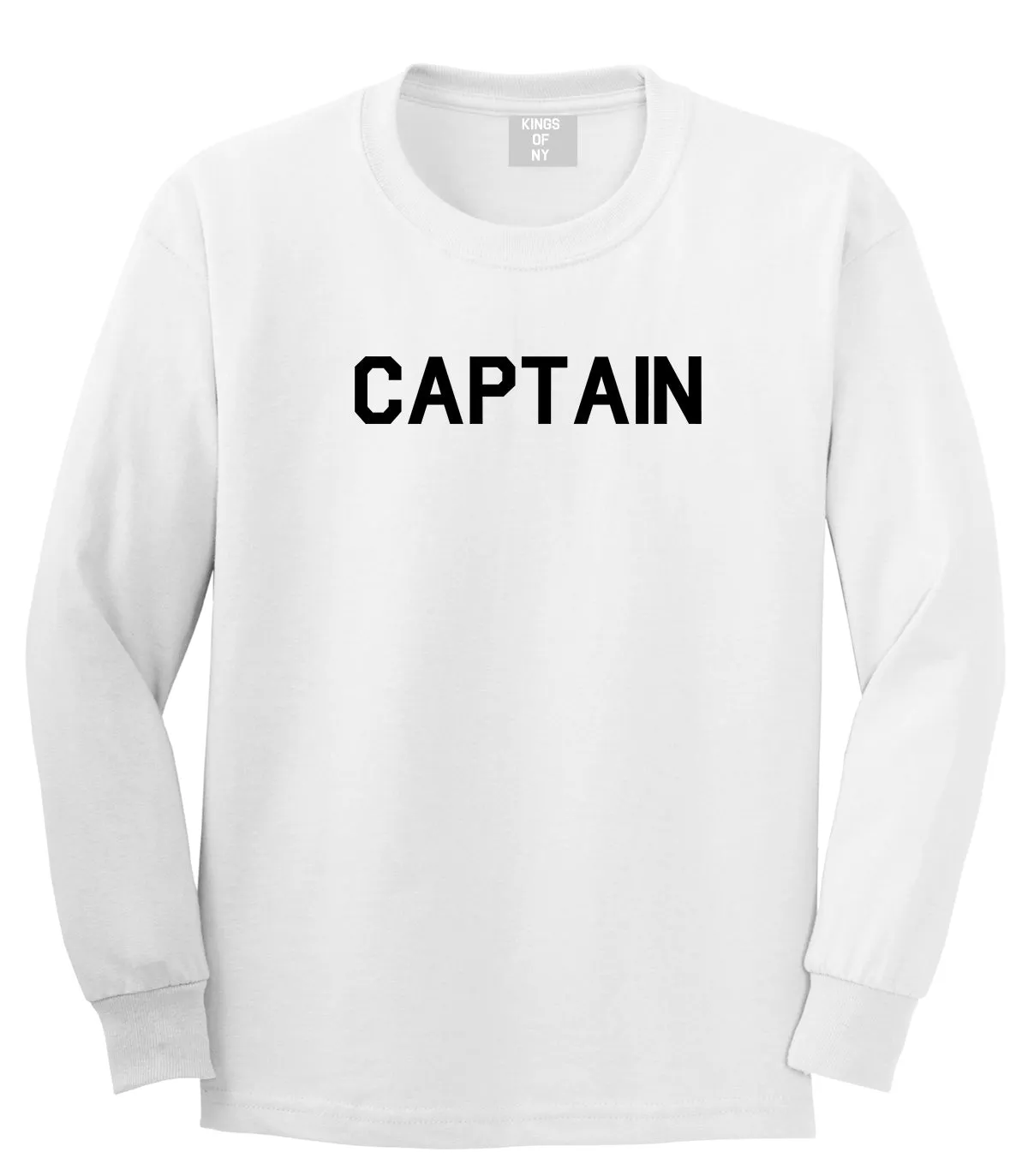 Captain Mens Long Sleeve T-Shirt