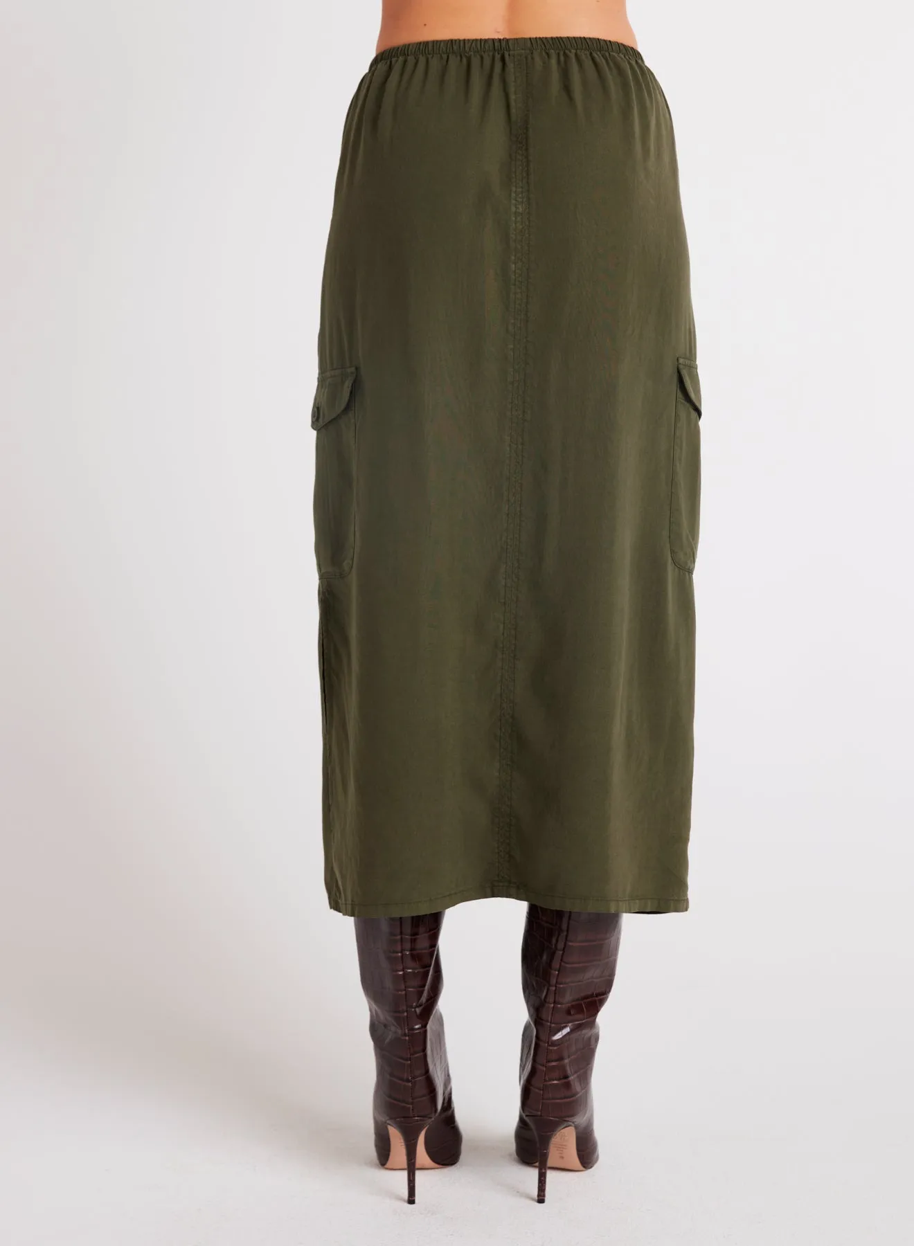 CARGO MIDI SKIRT