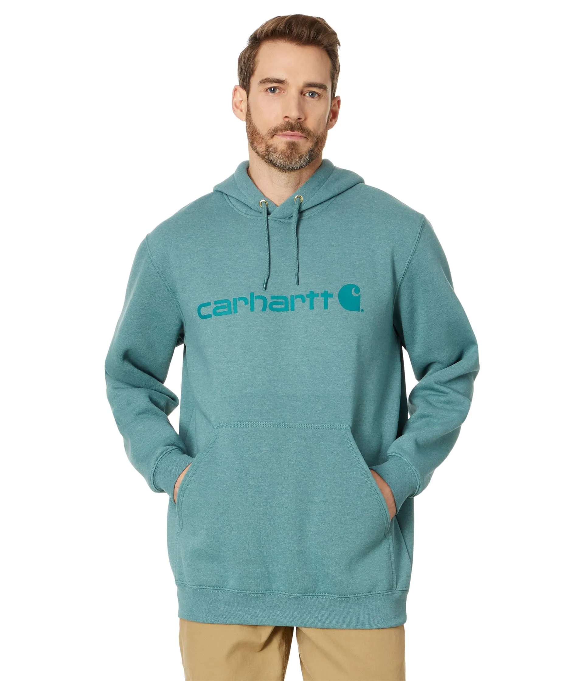 Carhartt 100074 Men's Loose Fit Midweight Logo Graphic Sweatshirt