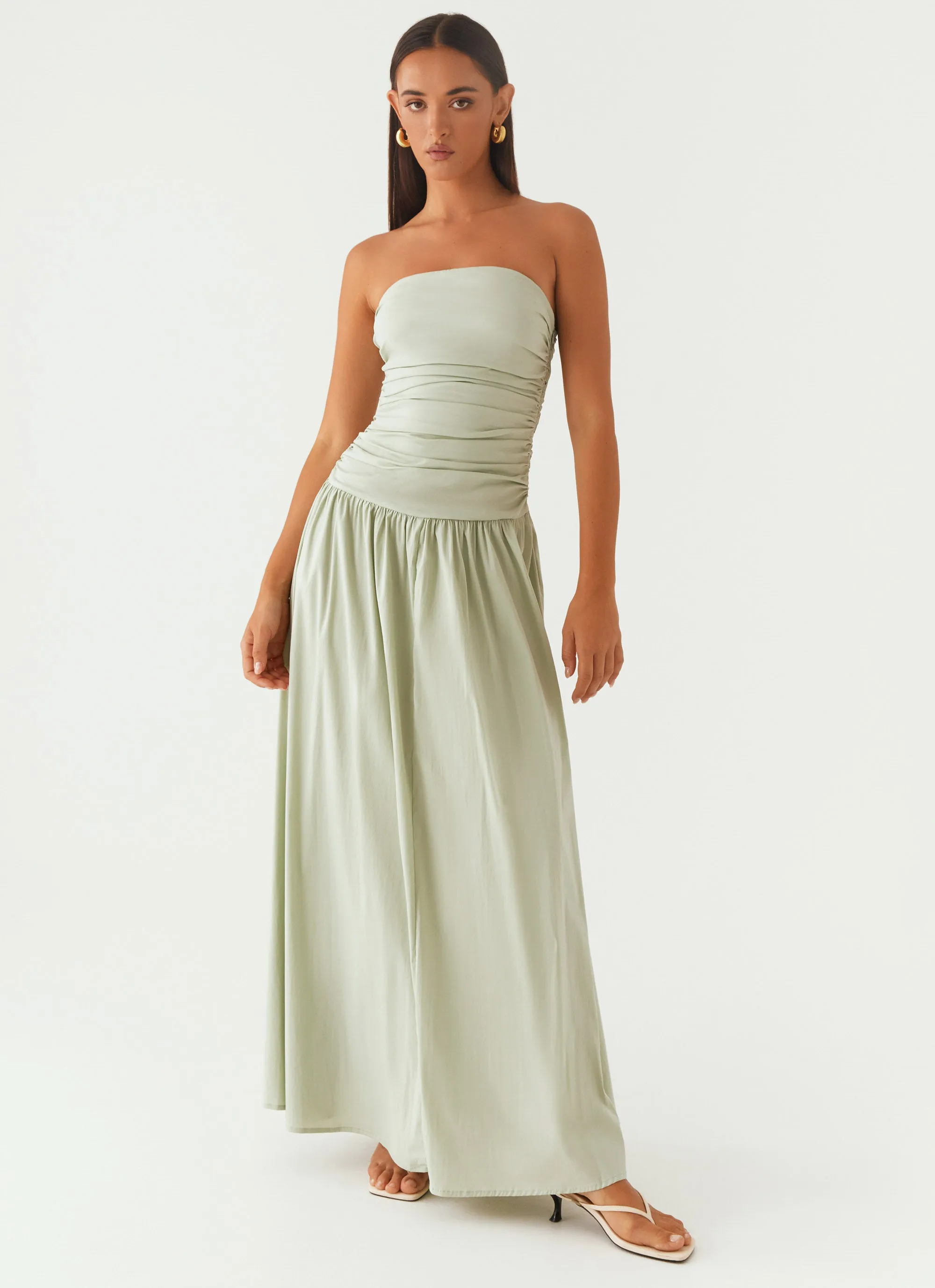 Carmel Maxi Dress - Sage