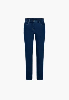 Charlotte Regular - Medium Length - Dark Blue Denim