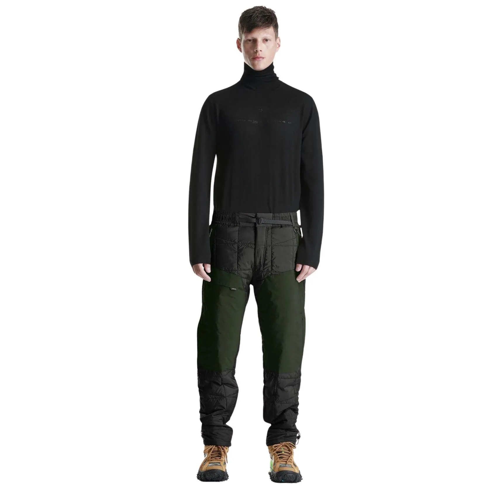 Cheops Quilted Pant - Coffee Green