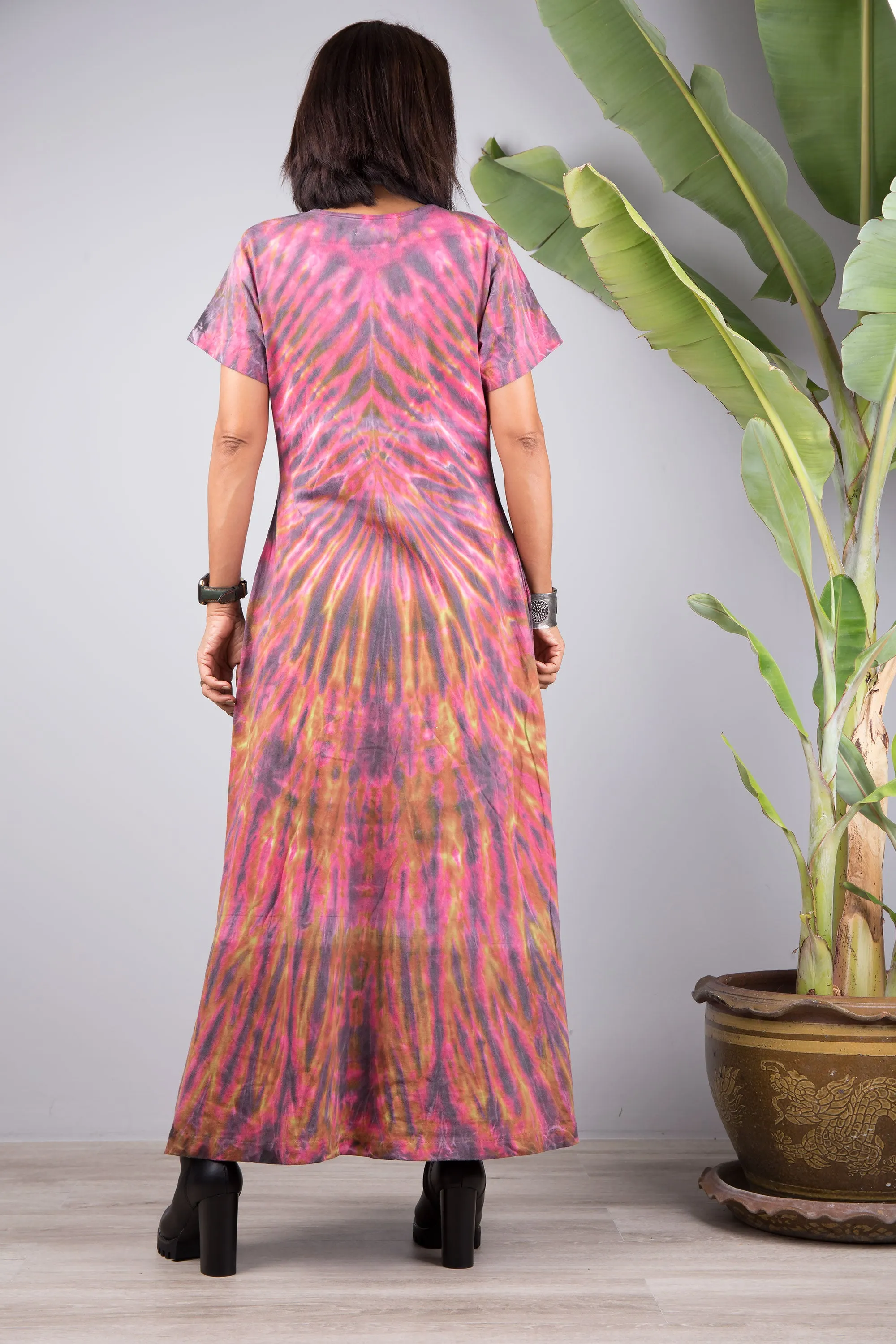 Cotton Tie dye dress