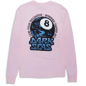 Dark Seas Billiards Long Sleeve T-Shirt - Pink