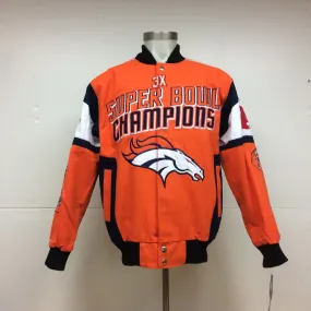 Denver Broncos 3-Time Super Bowl Champions Jacket