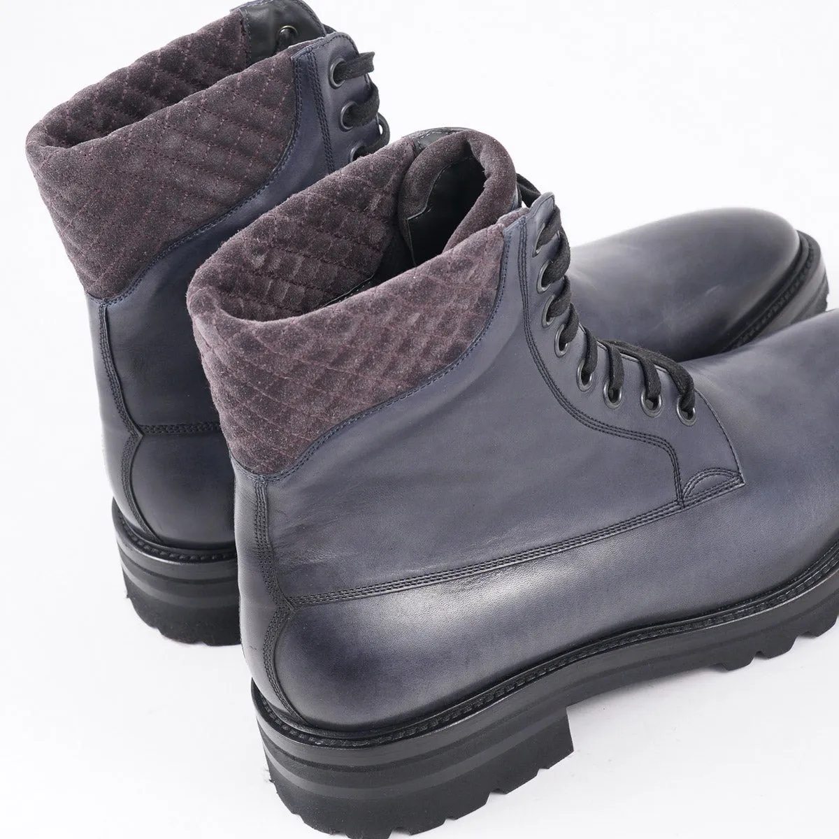 di Bianco 'Torino' Leather Combat Boot