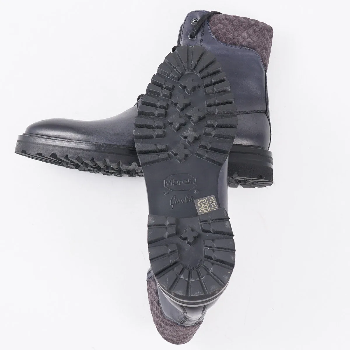 di Bianco 'Torino' Leather Combat Boot