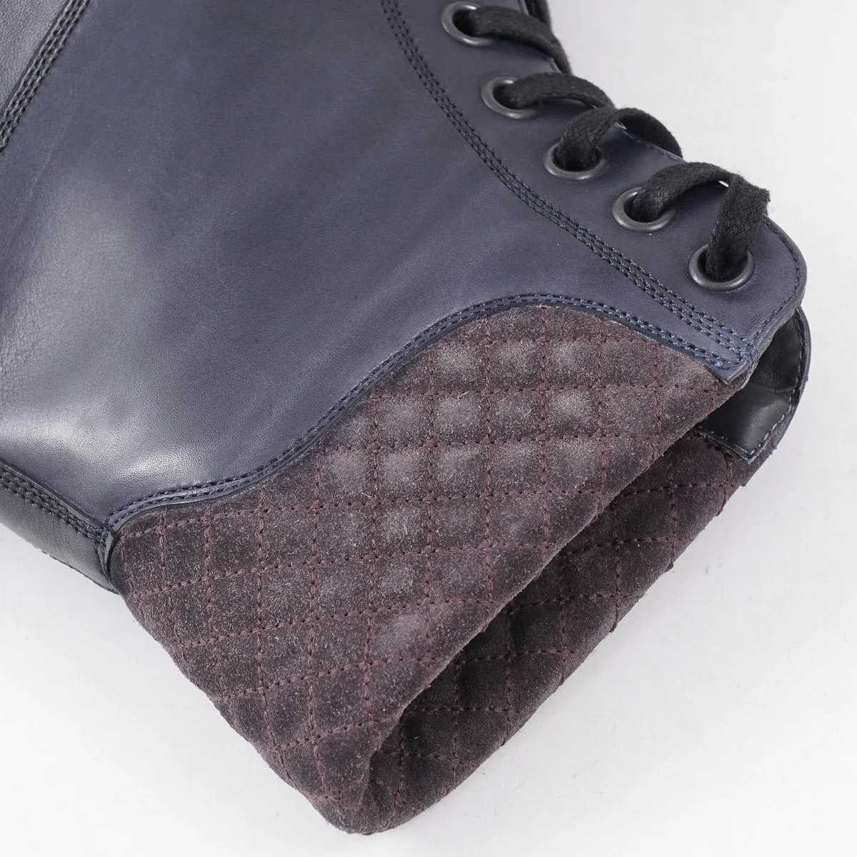 di Bianco 'Torino' Leather Combat Boot