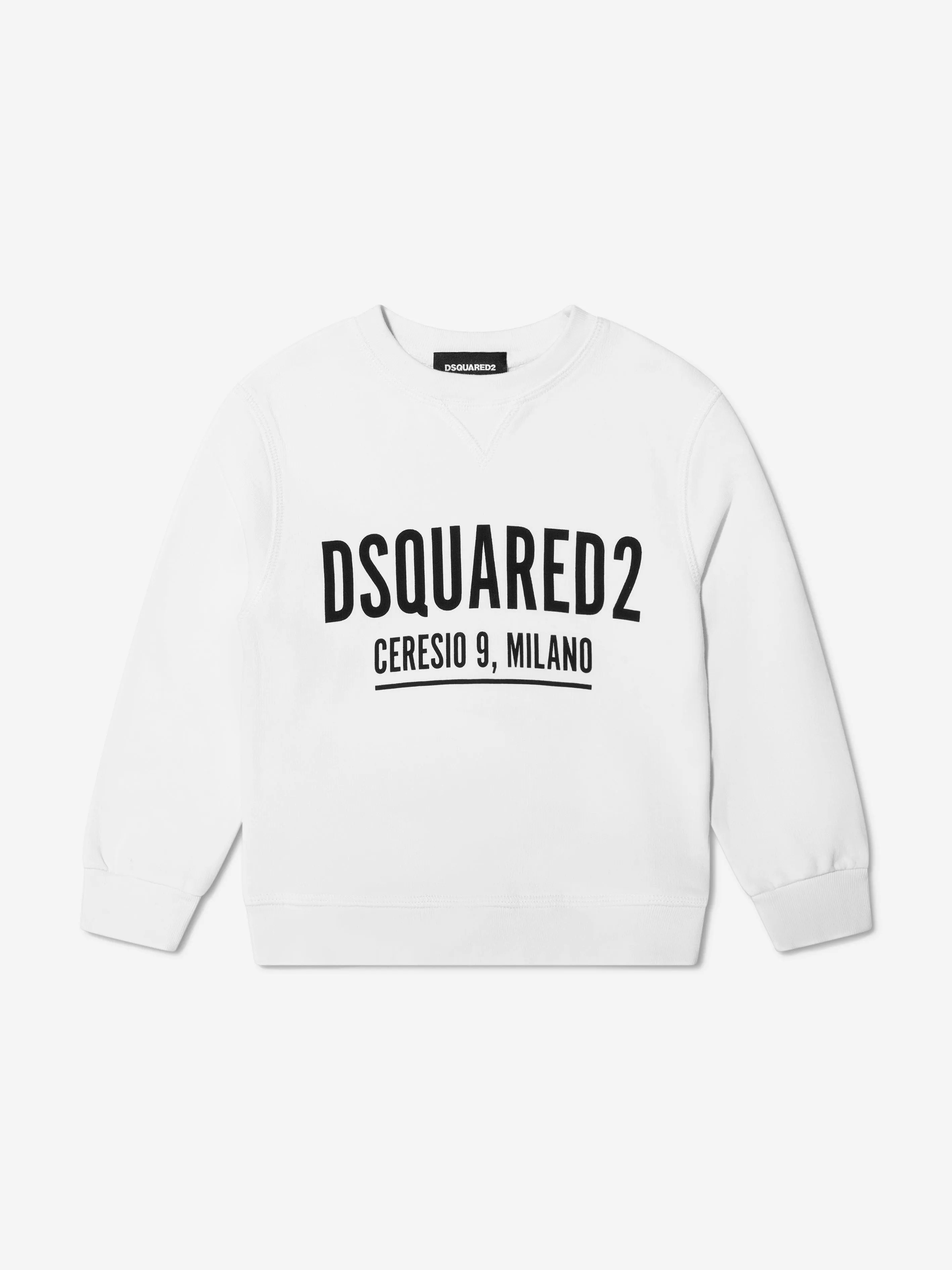 Dsquared2 Kids Logo Sweatshirt In White