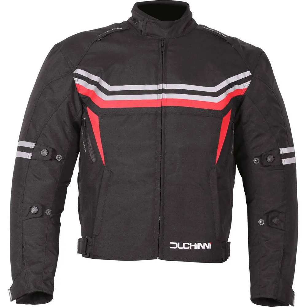 Duchinni Archer Textile Jacket Black / Red