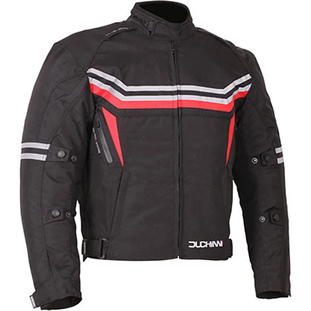 Duchinni Archer Textile Jacket Black / Red