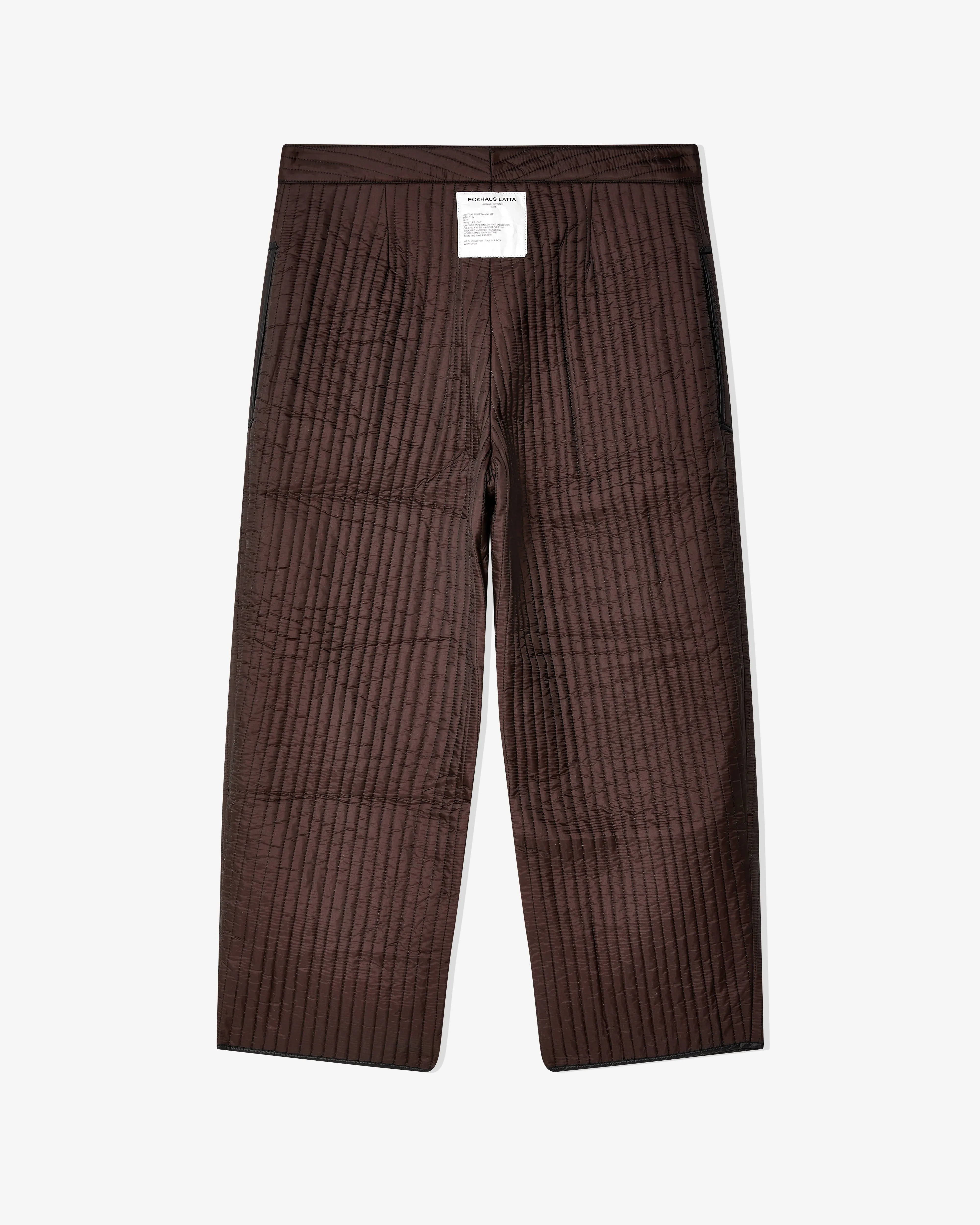 Eckhaus Latta - Women's Line Pants - (Soil)