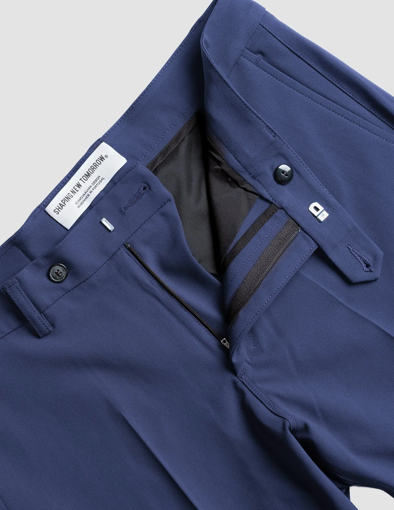 Essential Suit Pants Regular Marine Blue