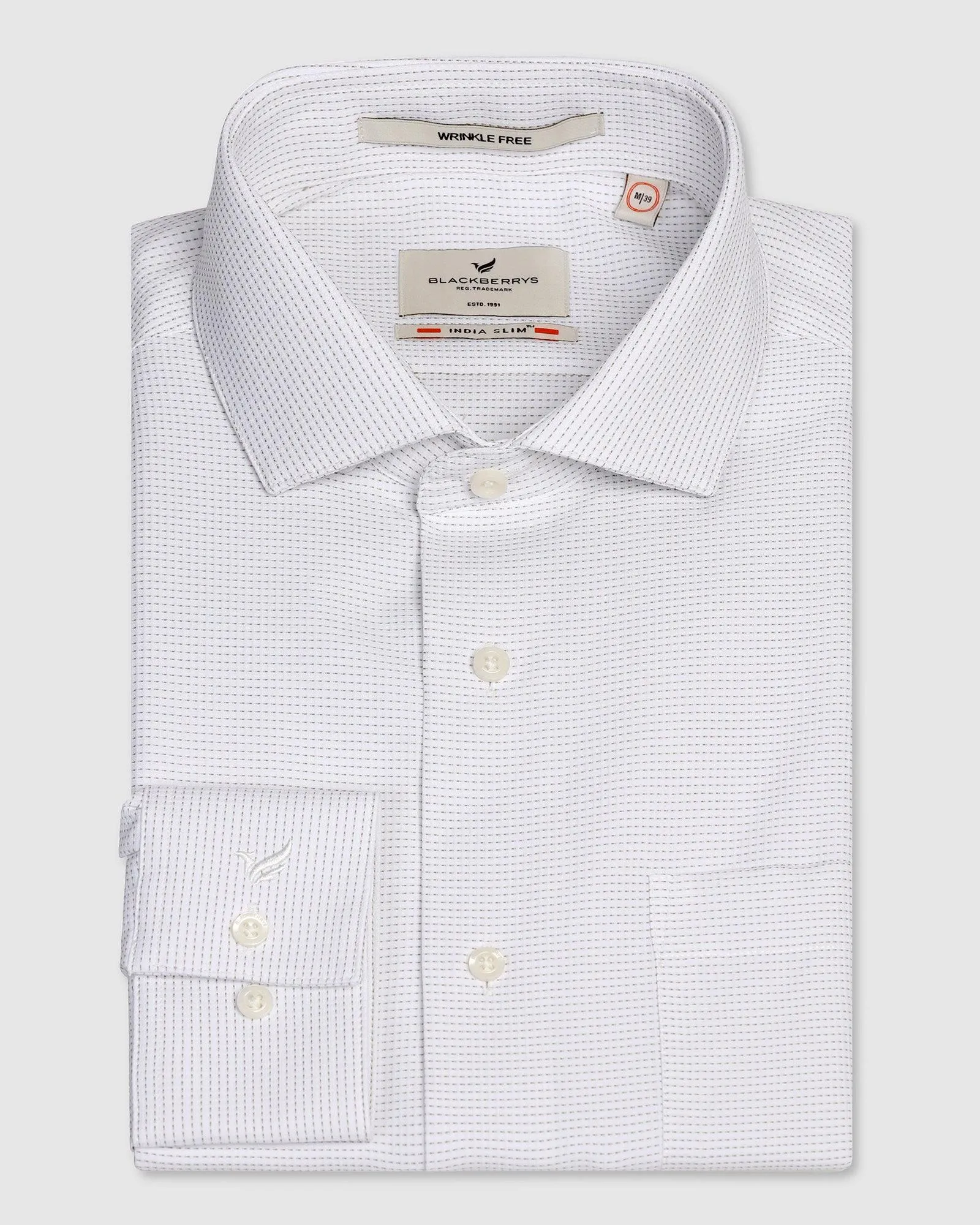 Formal Ivory Textured Shirt - Daze