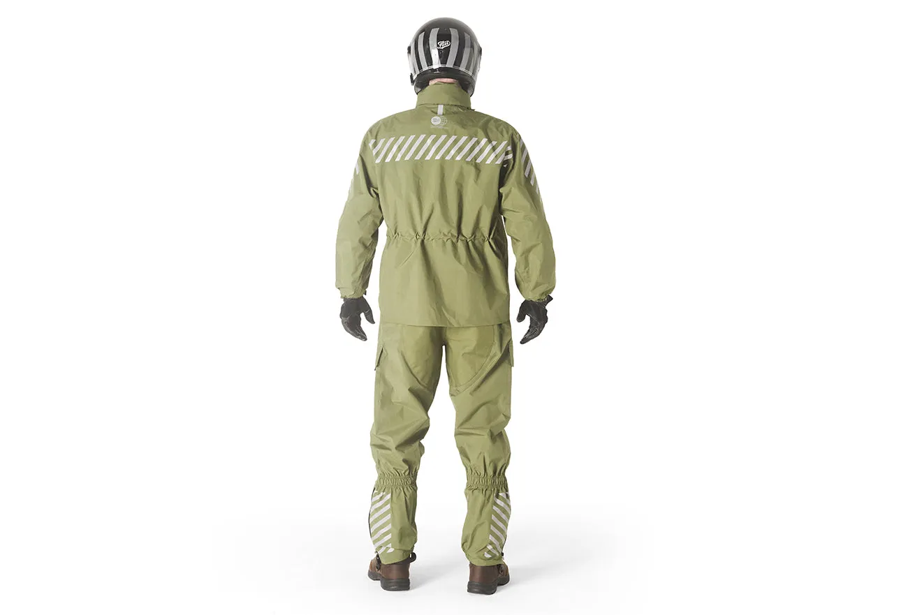 Fuel Motorcycles Rainer Rain Suit - Army