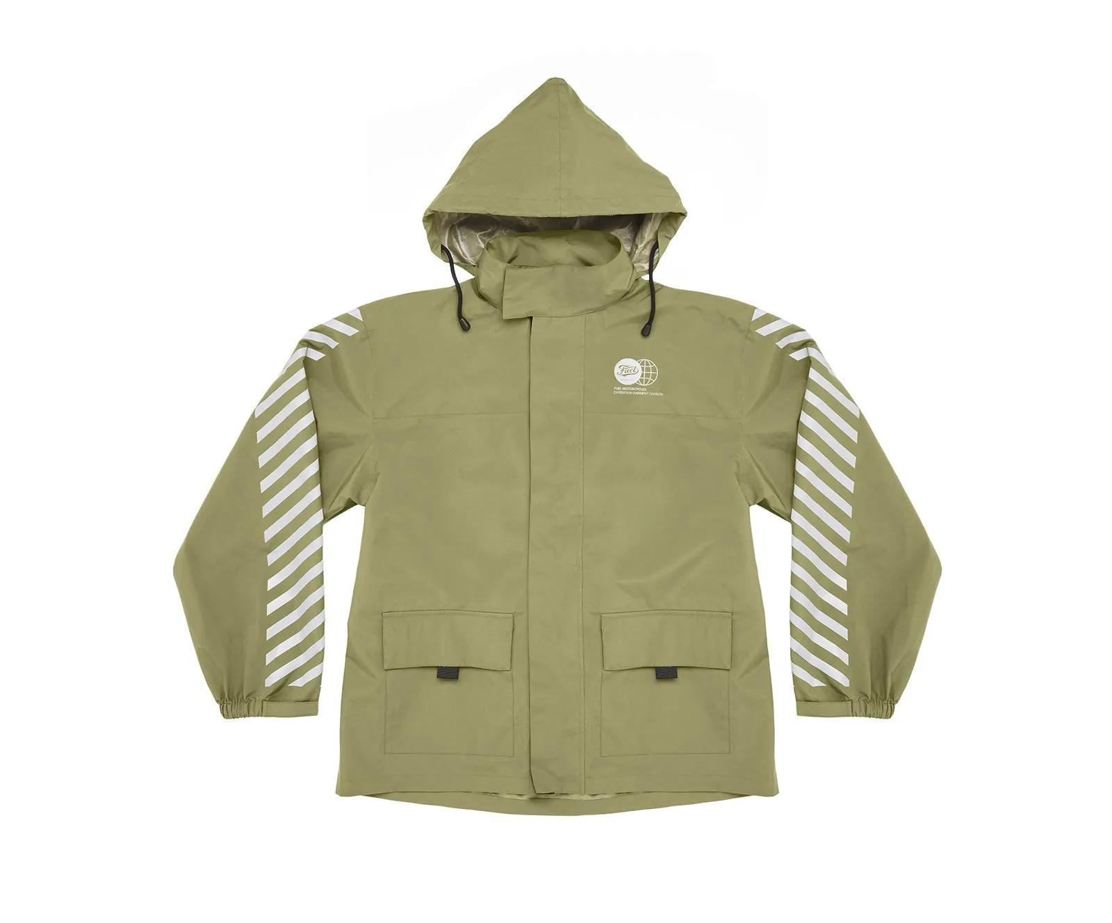 Fuel Motorcycles Rainer Rain Suit - Army