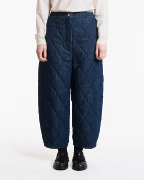 G.o.D Karate Pants Quilted Denim Indigo