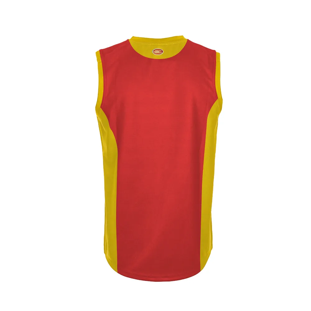 Gold Coast Suns Boys Youths Footy Jumper Guernsey