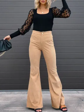 Grace - Flared Corduroy Trousers